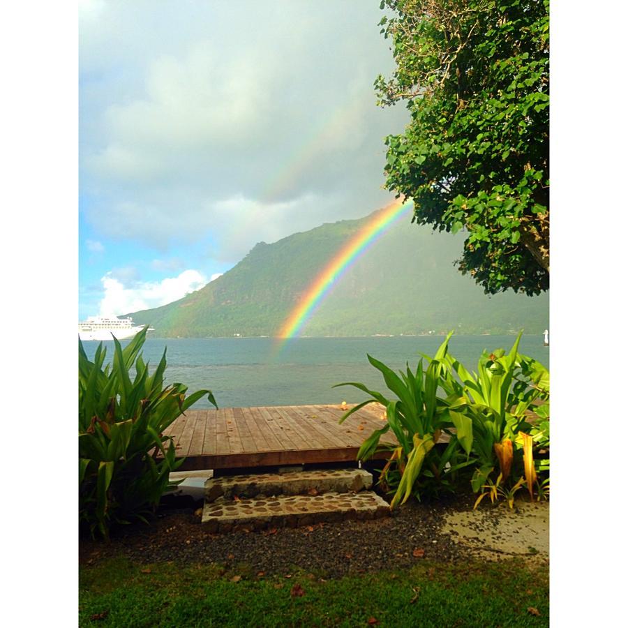 Bungalows Tipaniers Iti Hotel Vaianae Bagian luar foto